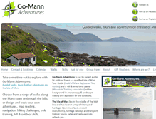 Tablet Screenshot of go-mannadventures.com